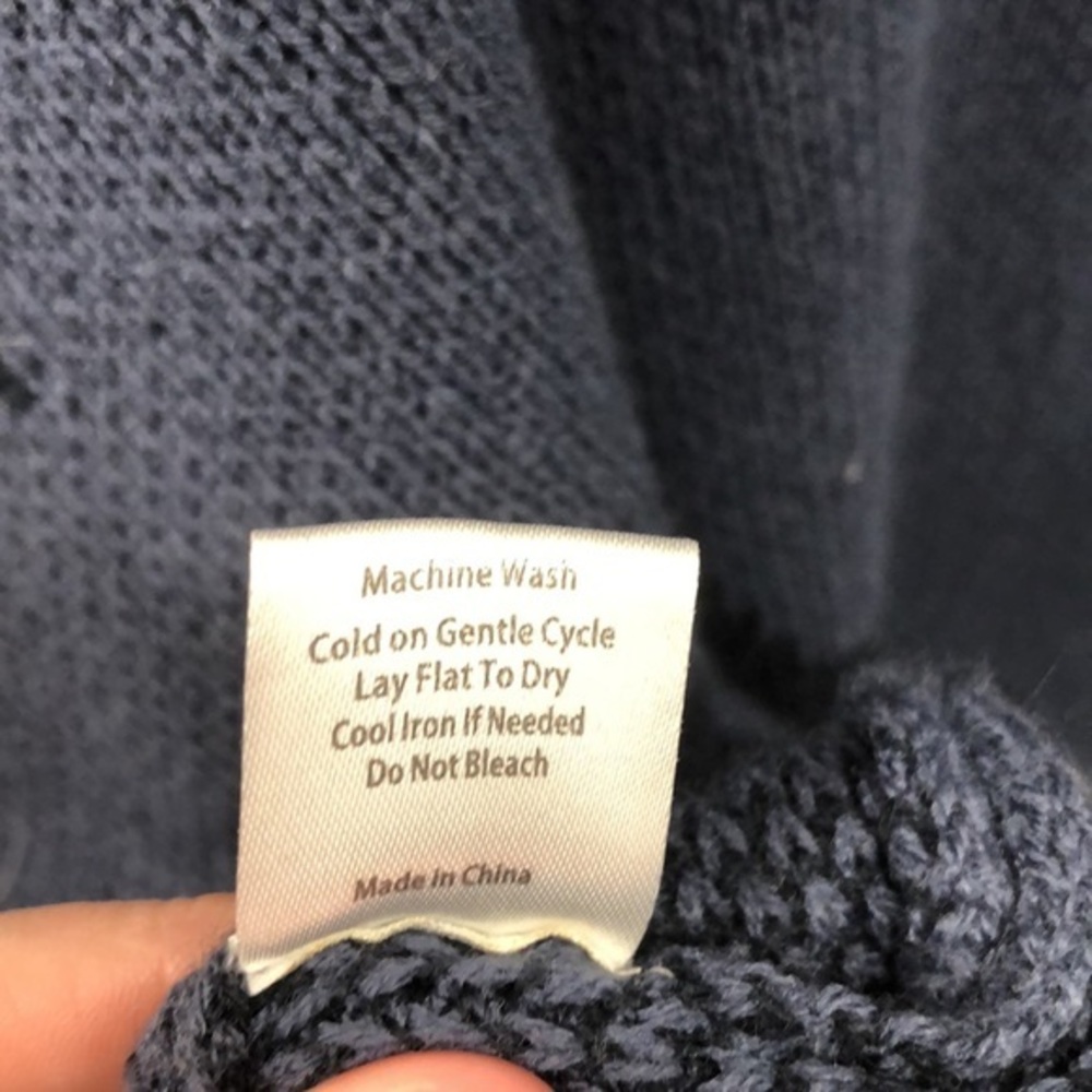 POL indigo star oversized sweater - Picture 7 of 7